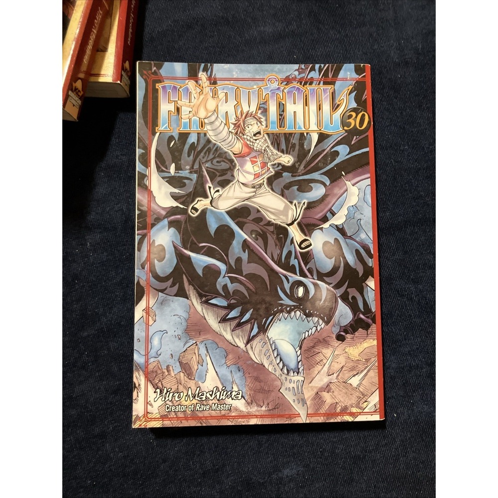 Fairy Tail Manga Hiro Mashima Kodansha Volumes 1 2 19 21 22 26 30 Lot - Picture 8 of 8